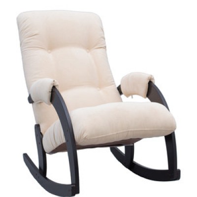 Кресло-качалка Мебель Импэкс Модель 67 венге/ Verona vanilla фото