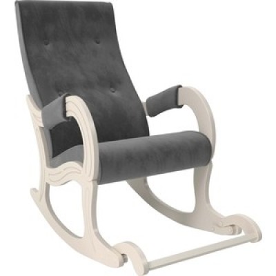 Кресло-качалка Мебель Импэкс Модель 707 дуб шампань/ Verona antrazite grey фото