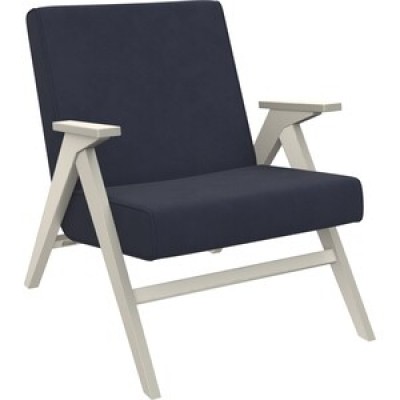 Кресло для отдыха Мебель Импэкс Вест дуб шампань ткань Verona denim blue, кант Verona denim blue фото