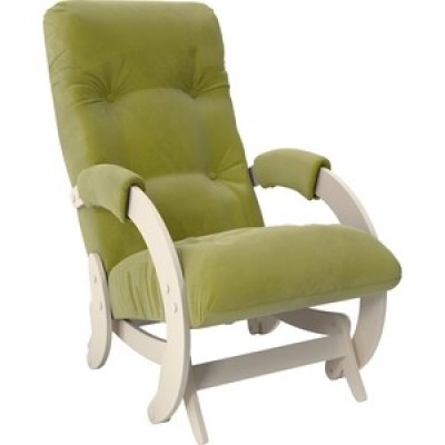 Кресло-качалка Импэкс Модель 68 дуб шампань ткань Verona apple green фото