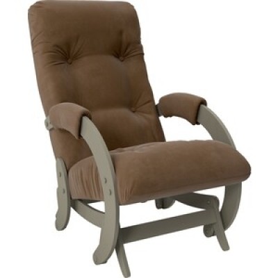 Кресло-качалка Импэкс Модель 68 серый ясень ткань Verona brown фото