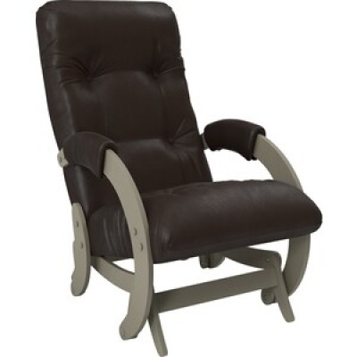 Кресло-качалка Импэкс Модель 68 серый ясень к/з dundi 108 фото