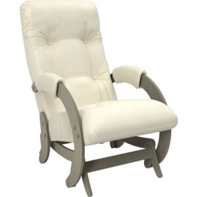 Кресло-качалка Импэкс Модель 68 серый ясень к/з dundi 112 фото