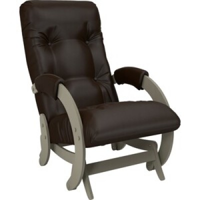Кресло-качалка Импэкс Модель 68 серый ясень к/з oregon perlamutr 120 фото