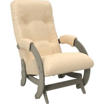 Кресло-качалка Импэкс Модель 68 серый ясень к/з polaris beige фото