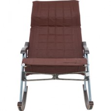 Кресло-качалка складная Мебель Импэкс Белтех к/з коричневый