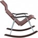 Кресло-качалка складная Мебель Импэкс Белтех к/з коричневый 2 фото