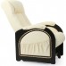 Кресло-качалка Импэкс Модель 48 каркас венге с лозой, обивка Dundi 112 1 фото