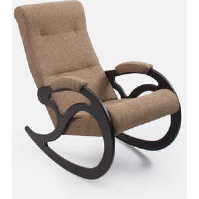 Кресло-качалка Импэкс модель 5 венге, каркас венге,обивка Malta 03А фото