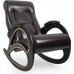 Кресло-качалка Импэкс Модель 4 каркас венге с лозой,обивка Орегон перламутр 120 фото