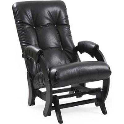 Кресло-качалка глайдер Импэкс Модель 68 Vegas Lite Black фото