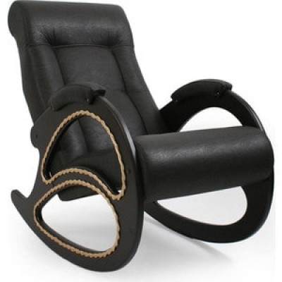 Кресло-качалка Импэкс Модель 4 венге, обивка Dundi 108 фото