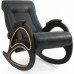 Кресло-качалка Импэкс Модель 4 венге, обивка Dundi 109 фото