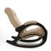 Кресло-качалка Импэкс Модель 4 венге, обивка Malta 03 А 1 фото
