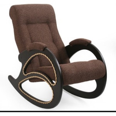 Кресло-качалка Импэкс Модель 4 венге, обивка Malta 15 А фото