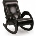 Кресло-качалка Импэкс Модель 4 б/л венге, обивка Oregon perlamytr 120 фото