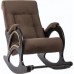 Кресло-качалка Импэкс Модель 44 венге, обивка Verona Brown фото
