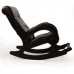 Кресло-качалка Импэкс Модель 44 б/л венге, обивка Oregon perlamytr 120 1 фото