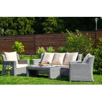 Диванная группа из искусственного ротанга SUNSTONE