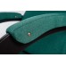 Кресло-качалка Бастион-5 Bahama emerald (ноги венге) 3 фото