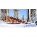Зимняя деревянная игровая горка Савушка Зима - 8 (скат 9 м.) 3 фото