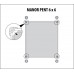 Хозблок MANOR Pent 6x6 (3,6 м2), серый 6 фото