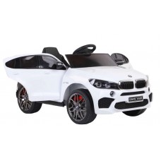Детский электромобиль Electric Toys BMW Х6 LUX 4x4 (белый)