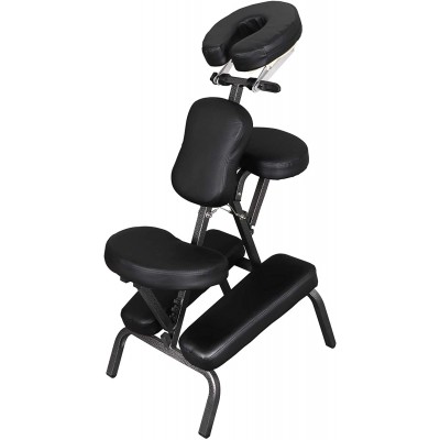 Кресло для массажа и татуировок Bodyfit HM2H-001, черный фото
