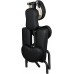 Кресло для массажа и татуировок Bodyfit HM2H-001, черный 2 фото