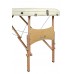 Складной 3-х секционный деревянный массажный стол BodyFit, кремовый 70 см 4 фото