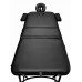 Складной 3-х секционный алюминиевый массажный стол BodyFit, черный 60 см 3 фото