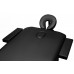 Складной 3-х секционный алюминиевый массажный стол BodyFit, черный 60 см 6 фото