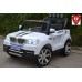Двухместный детский электромобиль Electric Toys BMW X5 Lux 12V (белый) 10Ah с дугами 4 фото