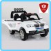 Двухместный детский электромобиль Electric Toys BMW X5 Lux 12V (белый) 10Ah с дугами 3 фото