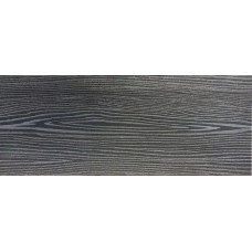 Террасная доска (декинг) из ДПК шовная Holzhof на основе ПВХ, 145х4000мм, Антрацит