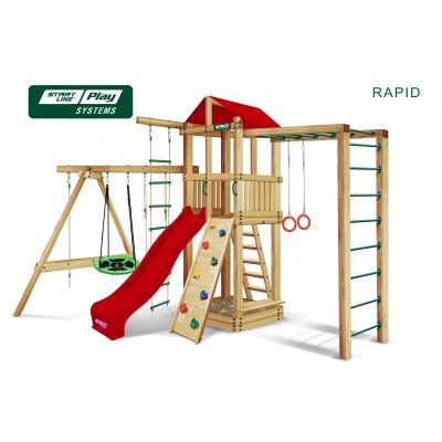 Детская площадка SLP Systems RAPID эконом красный фото