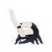 Кресло-глайдер Стронг М Венге, ткань Verona Vanilla 4 фото