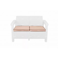 Двухместный садовый диван TWEET Sofa 2 Seat белый