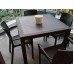 Стол садовый квадратный TWEET Fiji Quatro Table, венге 1 фото