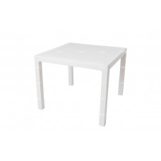 Стол садовый квадратный TWEET Quatro Table, белый