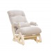 Кресло-глайдер Балтик Дуб Шампань, ткань Verona Light Grey 8 фото