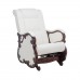 Кресло-глайдер Версаль Орех, к/з Mango 002 фото