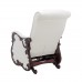 Кресло-глайдер Версаль Орех, к/з Mango 002 3 фото