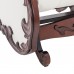 Кресло-глайдер Версаль Орех, к/з Mango 002 7 фото