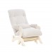 Кресло-глайдер Твист Дуб Шампань, ткань Verona Light Grey 4 фото