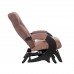 Кресло-глайдер Стронг Венге, ткань Verona Brown 3 фото