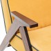 Кресло-качалка Вест Орех, ткань Fancy 48, кант Fancy 37 5 фото