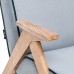 Кресло-качалка Вест Дуб Шпон, ткань Fancy 85, кант Fancy 37 3 фото