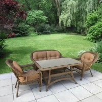 Комплект мебели из искусственного ротанга T130Bg/LV520BB Beige/Beige