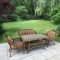 Комплект мебели из искусственного ротанга T130Bg/LV520BB Beige/Beige